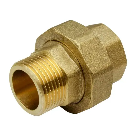 Junção 1.1/2" M/F LATÃO ROSCADO