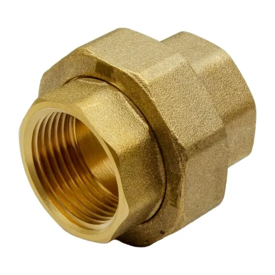 Junção 1.1/2" Femea LATÃO ROSCADO