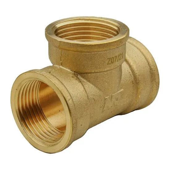 TE  2" F 90º LATÃO ROSCADO