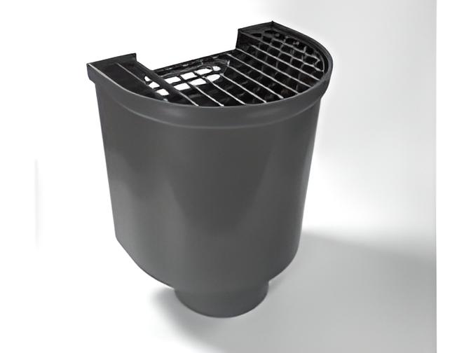 Capitel Oval 75 PVC Cinzento