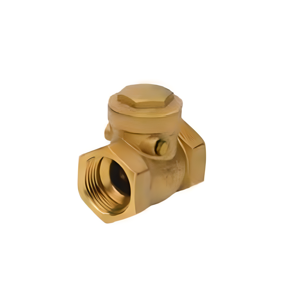Válvula retenção 1.1/2" femea horizontal c/portinhola