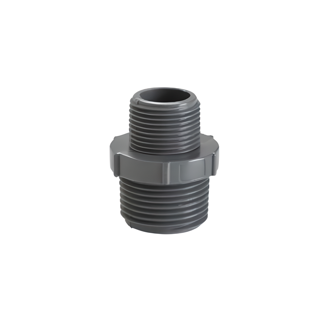 Casquilho duplo redução 3/4"x1/2" PVC Roscar