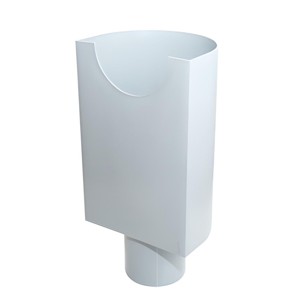 Capitel Oval 75 PVC  Branco