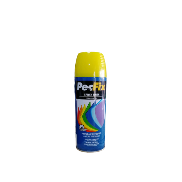 Spray acrílico amarelo (Ral 1023) Pecfix