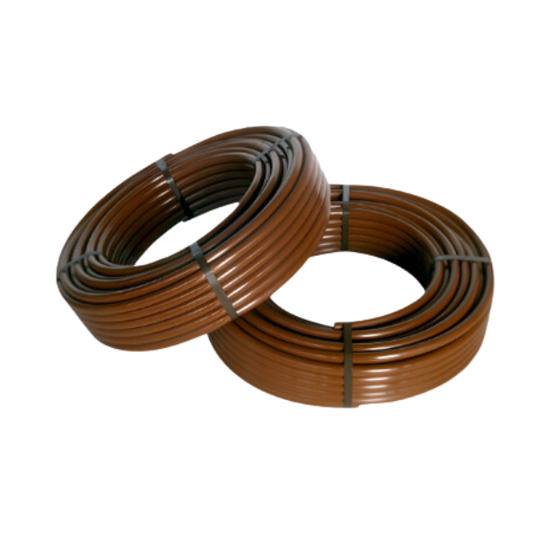 Tubo gota a gota 16 mm castanho 35 cm 2.2 l/h (Rolo 100m)