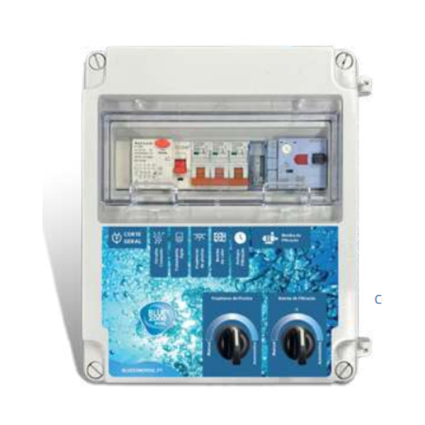 Quadro piscina elétrico 2,5 - 4,0 A 1 T 80 W (monofásico) - Basic
