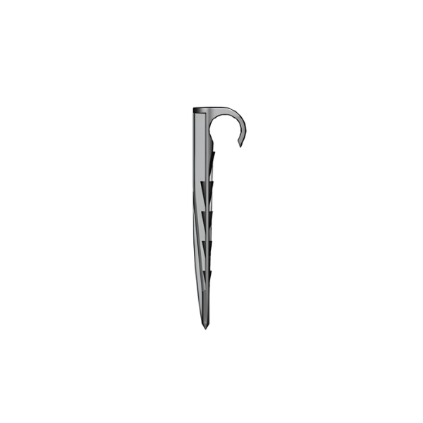 Estaca invertida para fixação tubo 16 mm