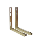 Suporte Mural Zincado Pequeno 42cm (Par)