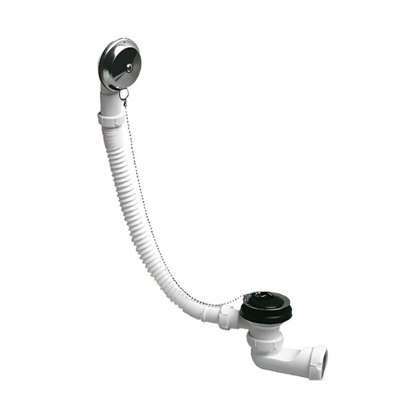 Válvula  Banheira  1 ½" x 40 c/ Saída Jimten