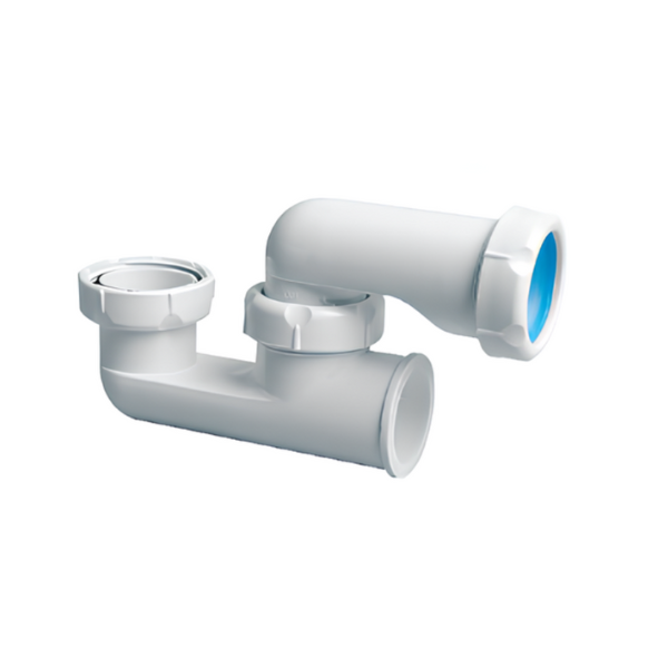 Sifão 1 ½" x 40 autolimpante saída horizontal orientável Jimten