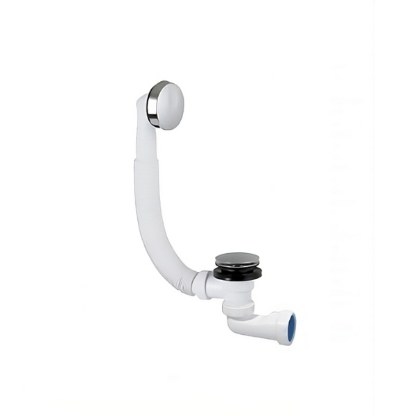 Válvula banheira 1 ½" x 40  horizontal com porca Jimten