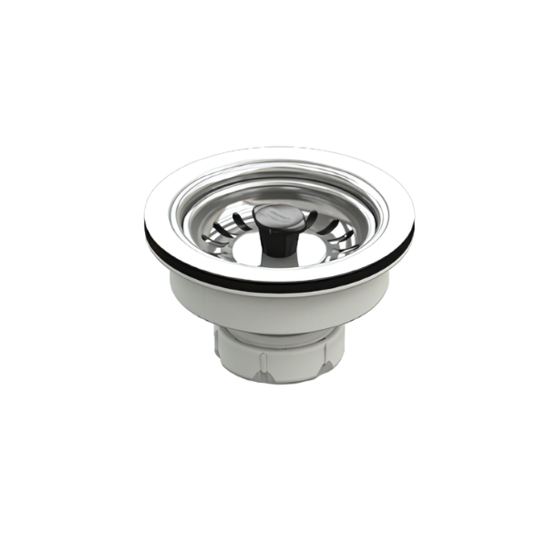 Válvula Cesta Banca  1 ½" x 115 Aço Inox Jimten