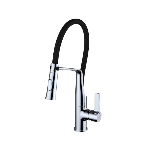 Torneira de cozinha de fita única 200mm  2 Chef 6 EcoNature Cold Open funções