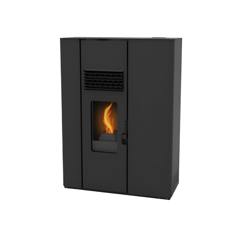 AUDAX Slim Salamandra 10kw Pellets Lasian Preto