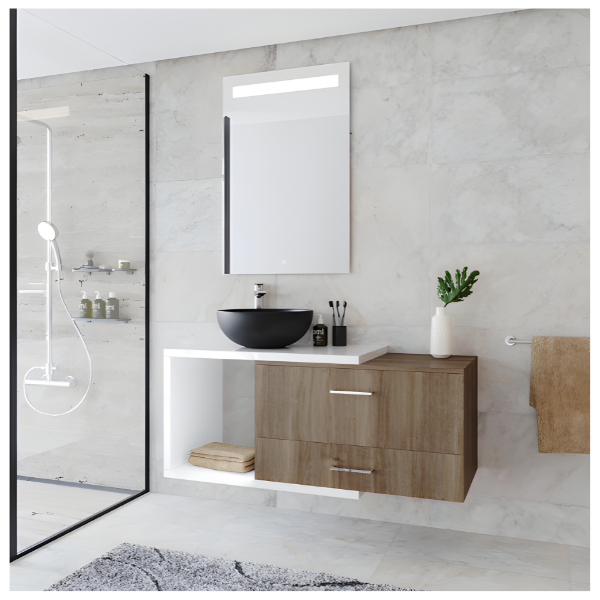 Móvel ADAPT Suspenso 77 cm Carvalho