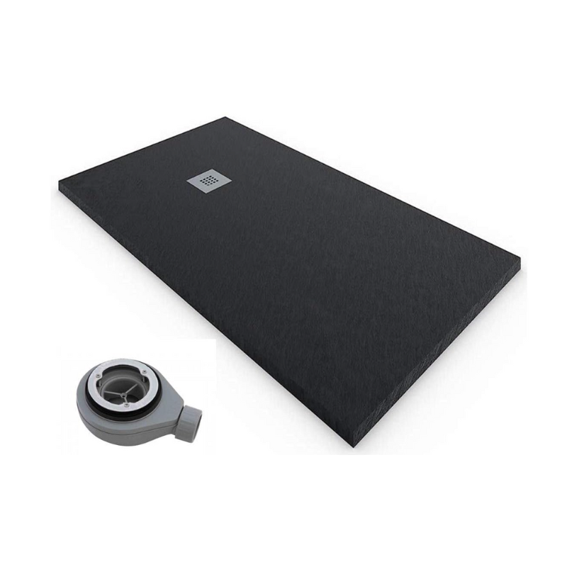 Base de duche Crasto Preta