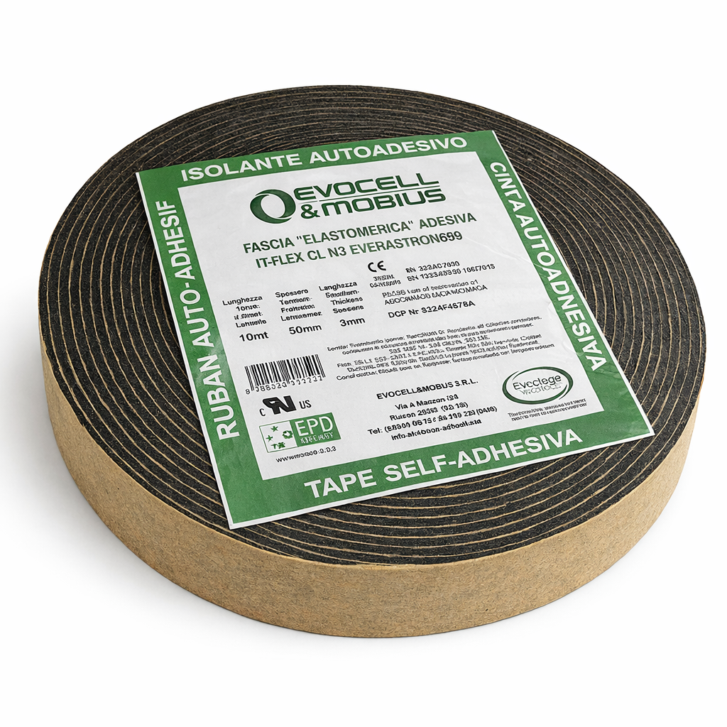 ROLO FITA ISOLAMENTO 15m x 50 x 3mm