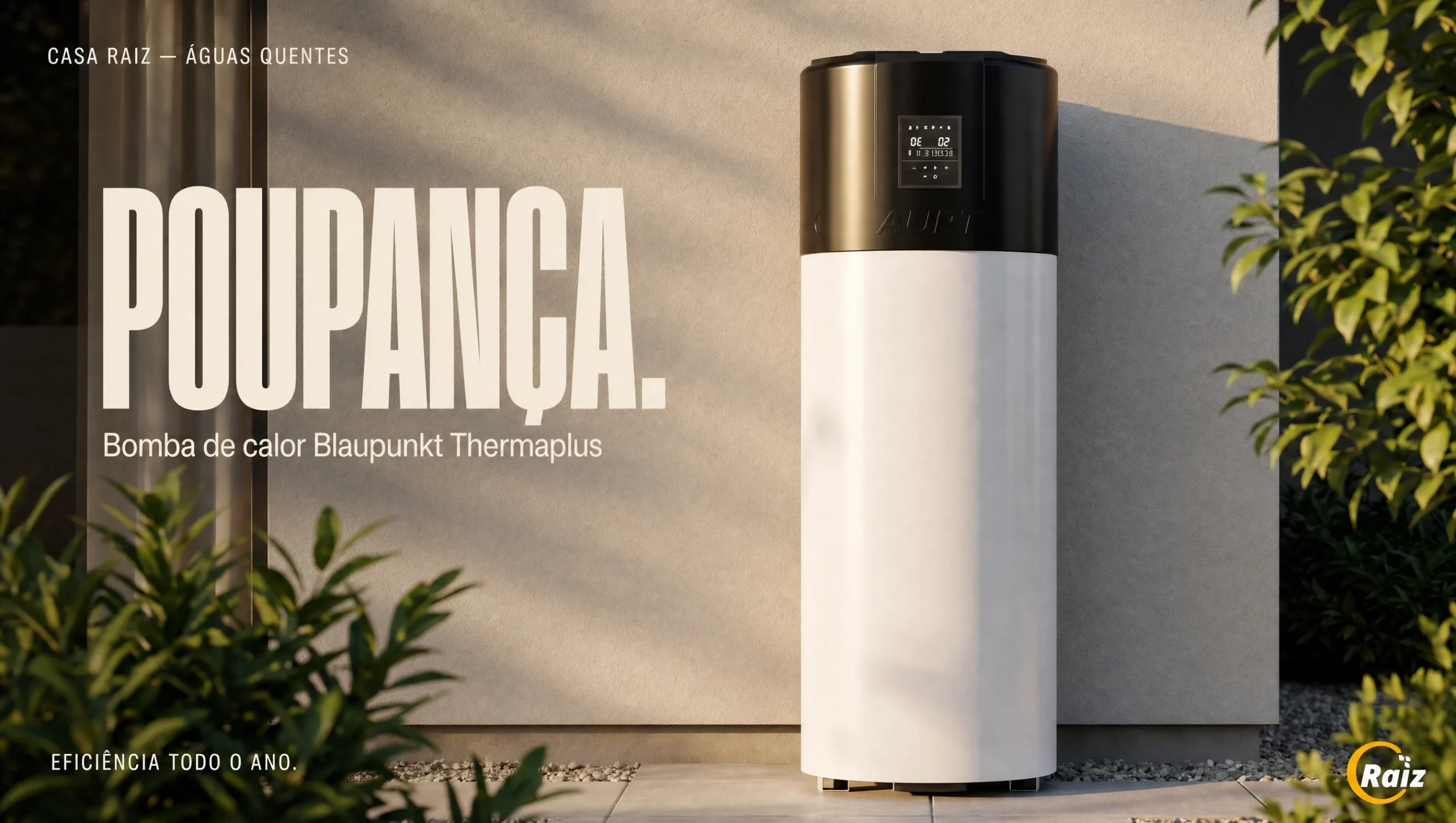 Bomba de Calor Blaupunkt Thermaplus — Mais poupança na água quente | Casa Raiz