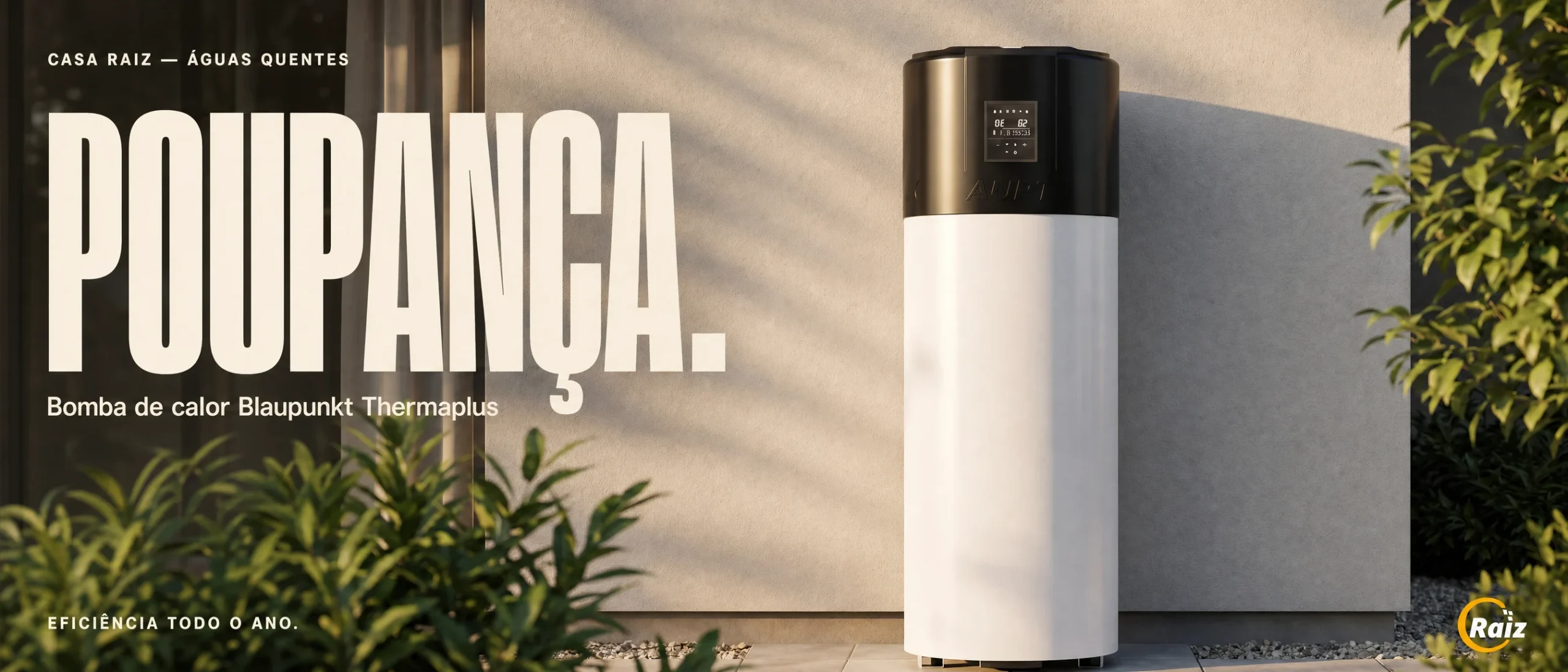 Bomba de Calor Blaupunkt Thermaplus — Mais poupança na água quente | Casa Raiz